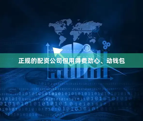 正规的配资公司但用得费劲心、动钱包