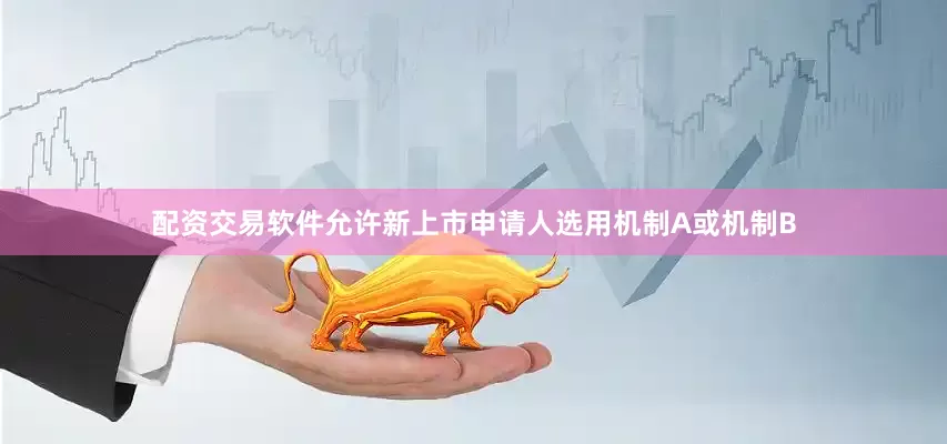 配资交易软件允许新上市申请人选用机制A或机制B